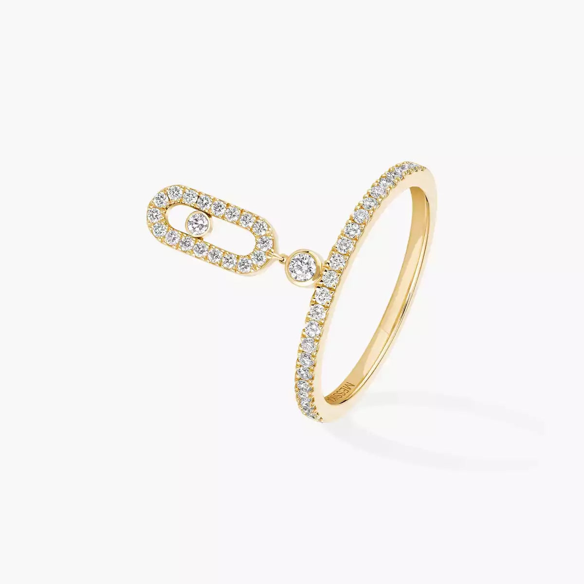 [OAKJURI Jewelry]Move Uno Diamond Ring
