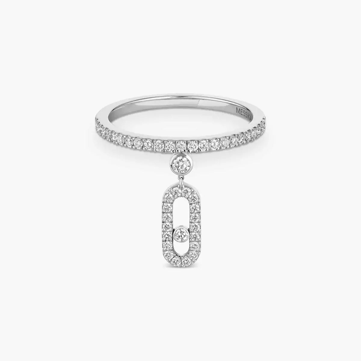 [OAKJURI Jewelry]Move Uno Diamond Ring