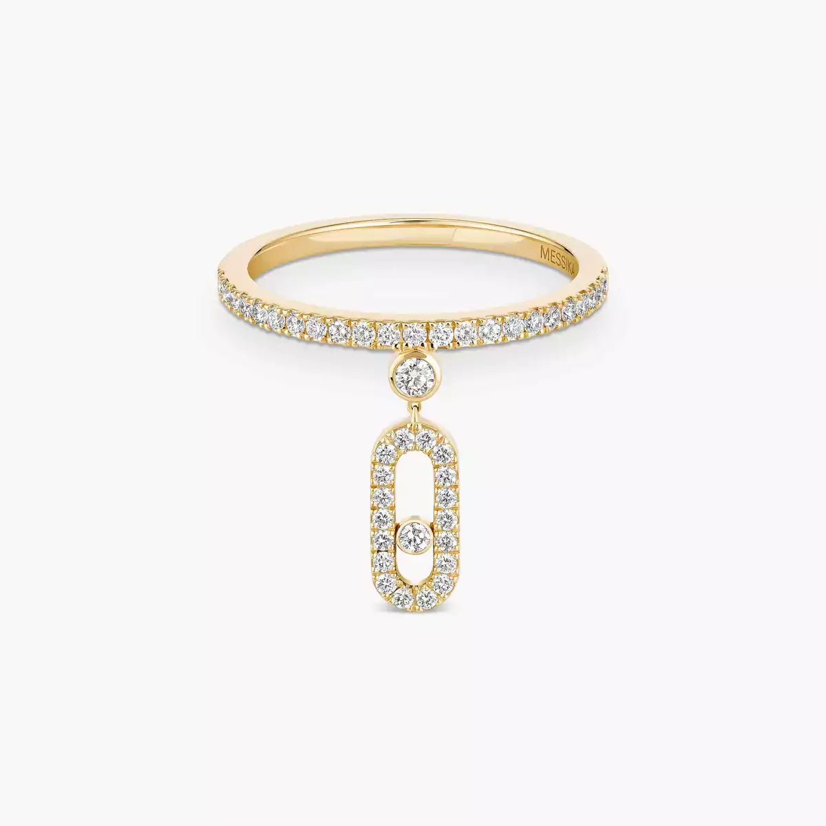 [OAKJURI Jewelry]Move Uno Diamond Ring