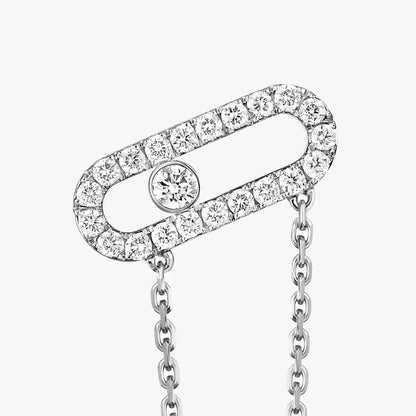 [OAKJURI Jewelry]Move Uno Diamond Earrings
