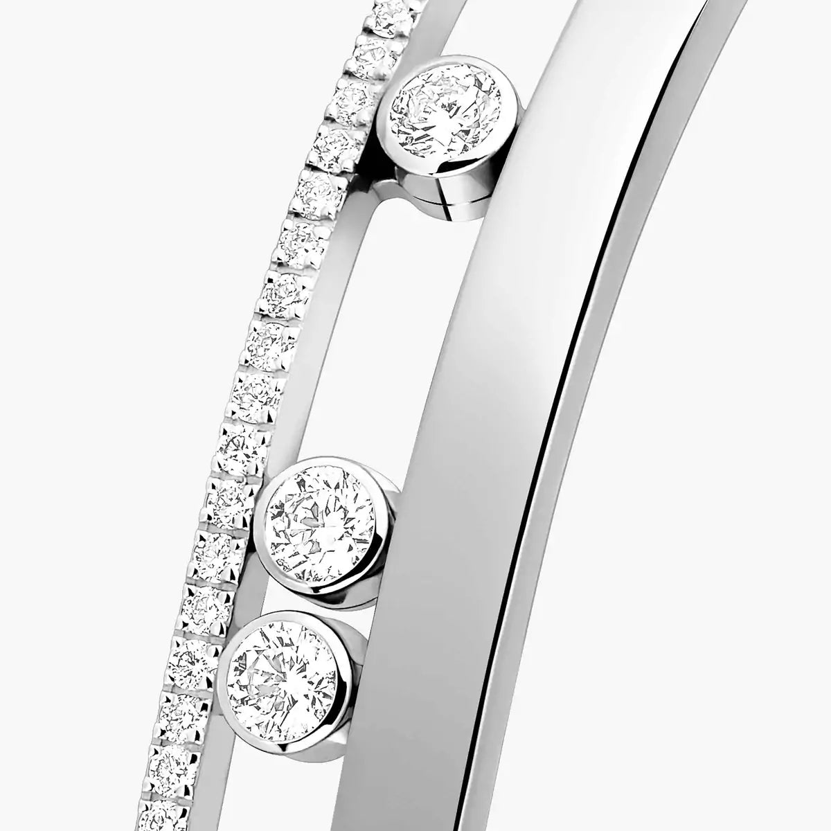 [OAKJURI Jewelry]Move Romane Diamond Bangle Bracelet