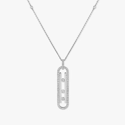 [OAKJURI Jewelry]Diamond Necklace Move 10Th