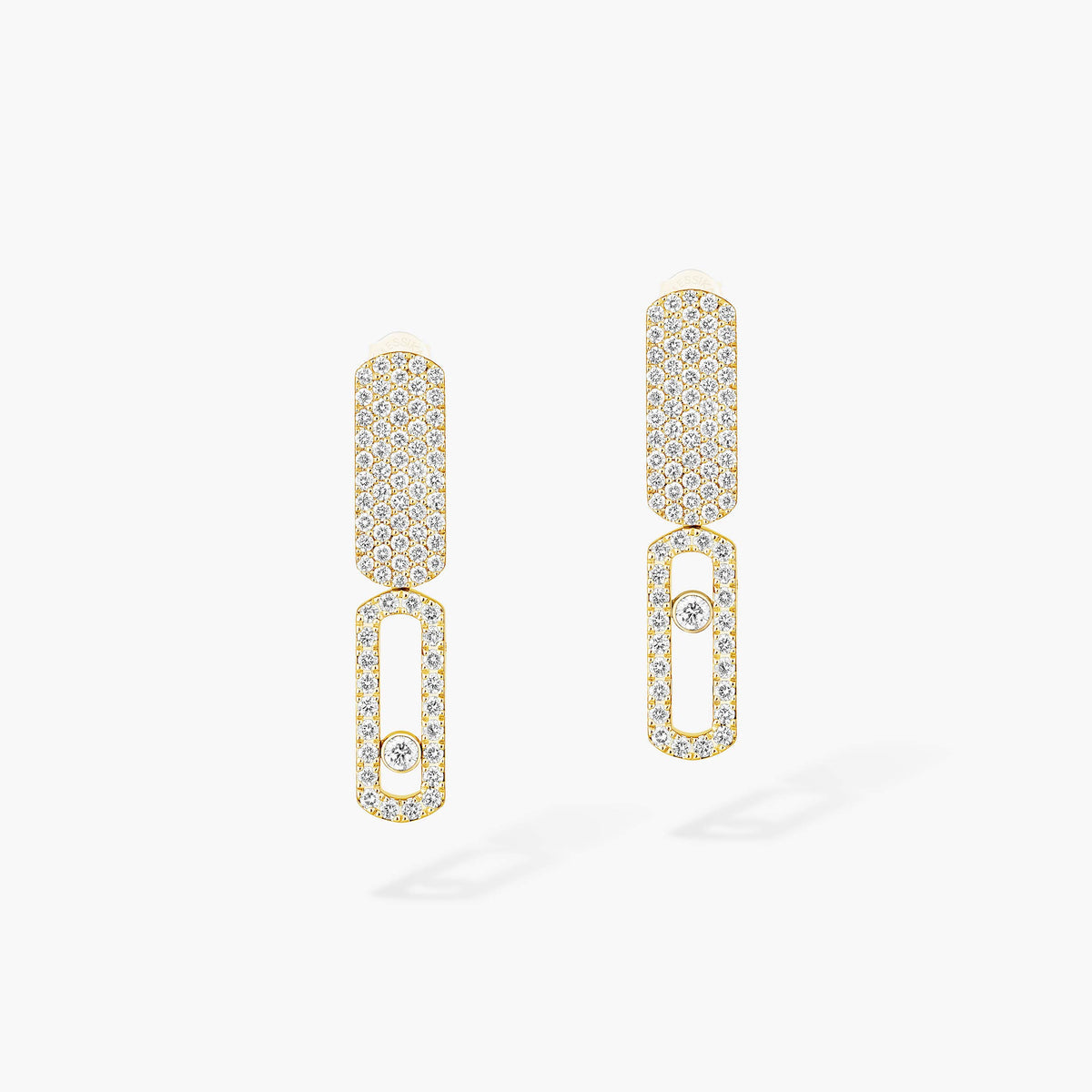[OAKJURI Jewelry]Imperial Move SM Diamond Earrings