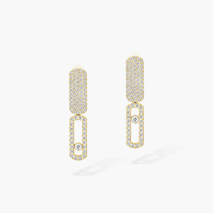 [OAKJURI Jewelry]Imperial Move SM Diamond Earrings