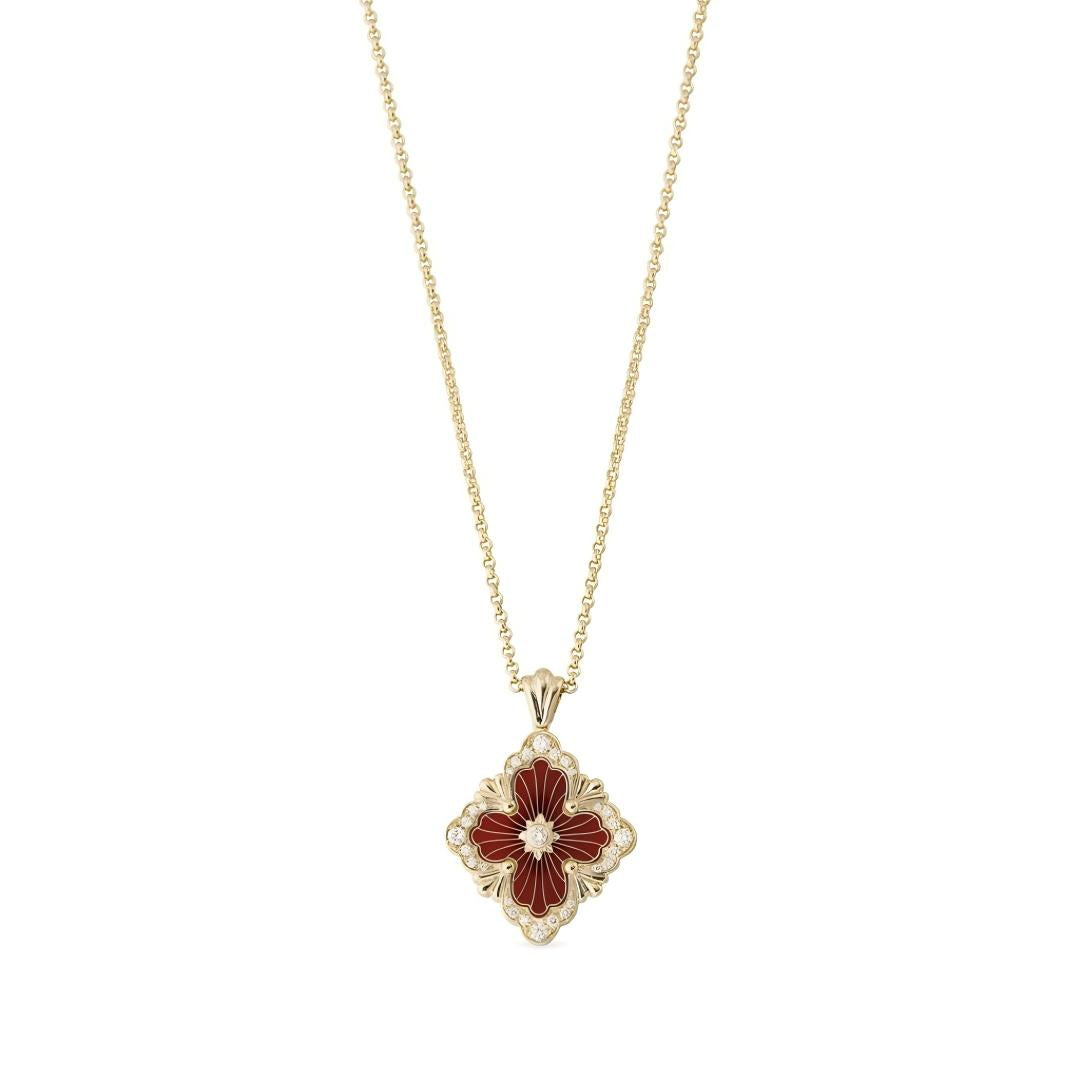 [OAKJURI Jewelry JEWELRY] OPERA TULLE ENAMEL NECKLACE