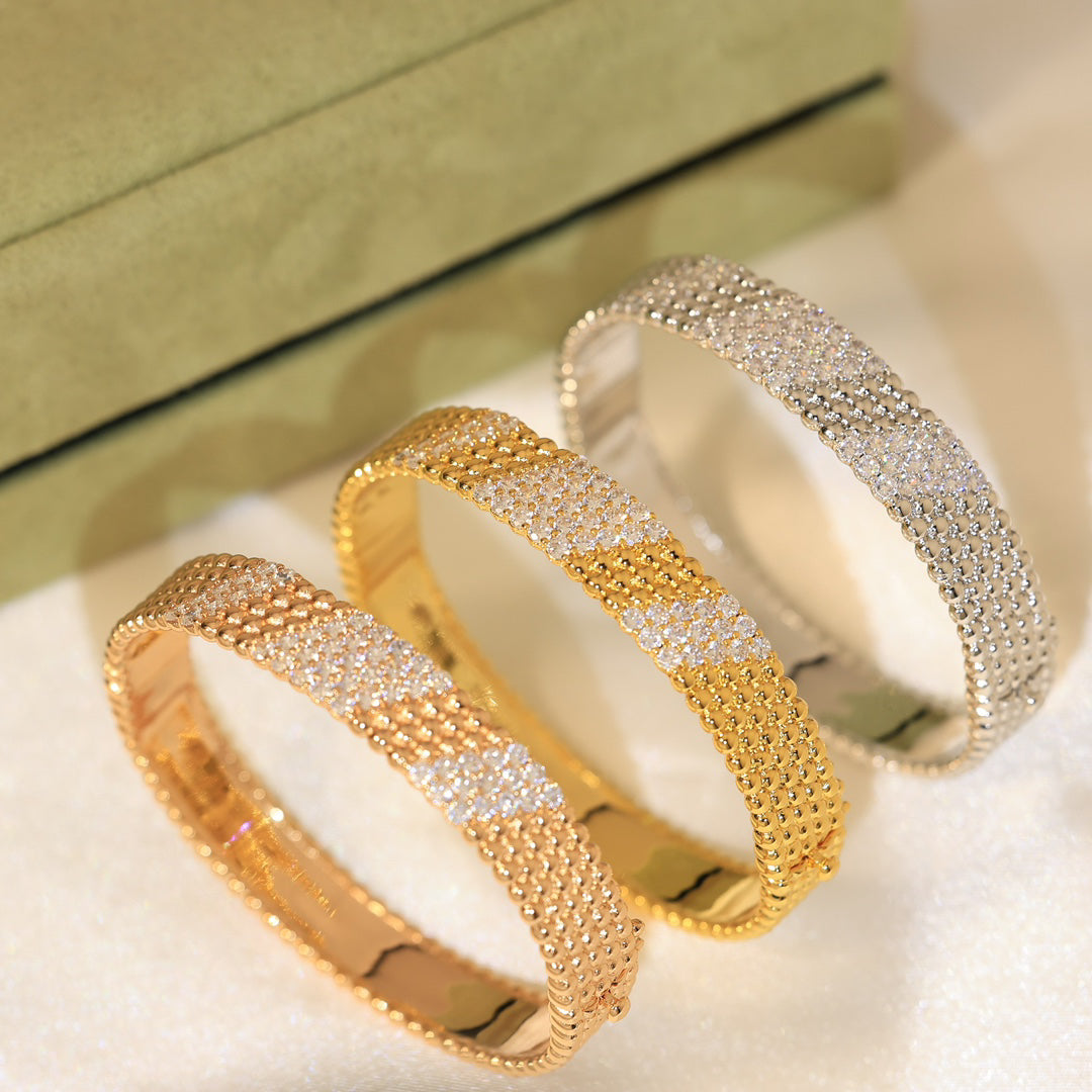 [OAKJURI Jewelry]  FIVE-ROW DIAMOND BRACELET