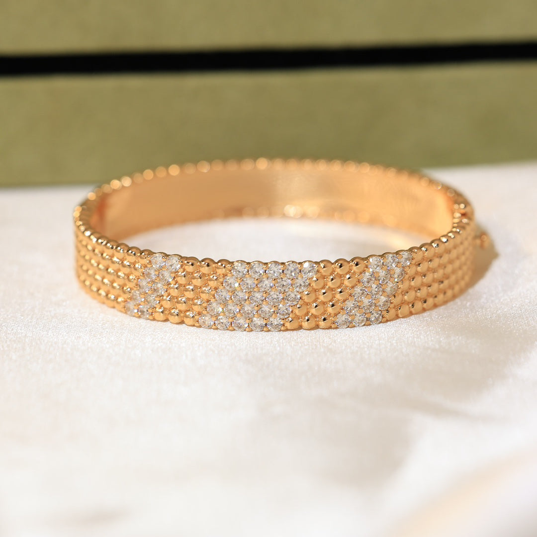 [OAKJURI Jewelry]  FIVE-ROW DIAMOND BRACELET