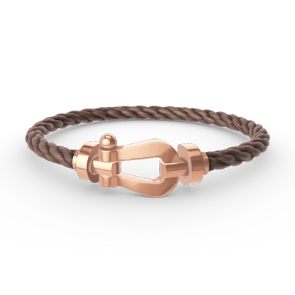 [OAKJURI Jewelry]FORCE LARGE HORSESHOE NO DIAMOND BRACELET ROSE GOLD
