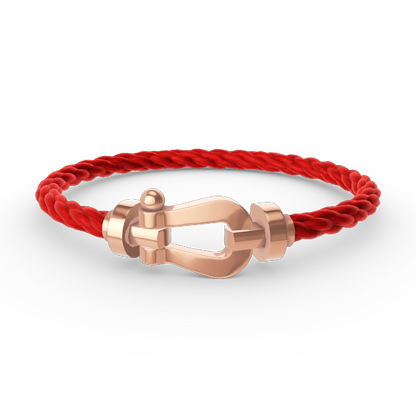 [OAKJURI Jewelry]FORCE LARGE HORSESHOE NO DIAMOND BRACELET ROSE GOLD