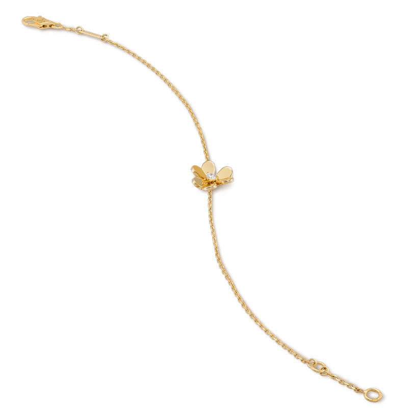 [OAKJURI Jewelry]FRIVOLE GOLD FLOWER BRACELET