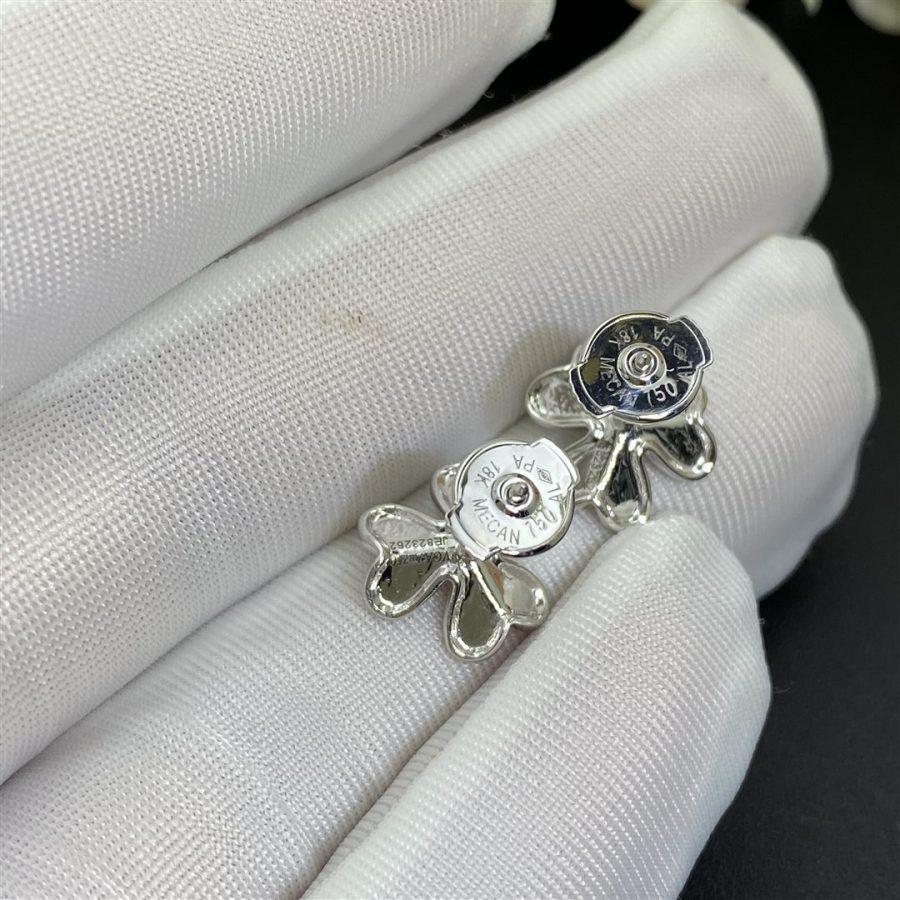 [OAKJURI Jewelry]FRIVOLE MINI SILVER FLOWER EARRINGS