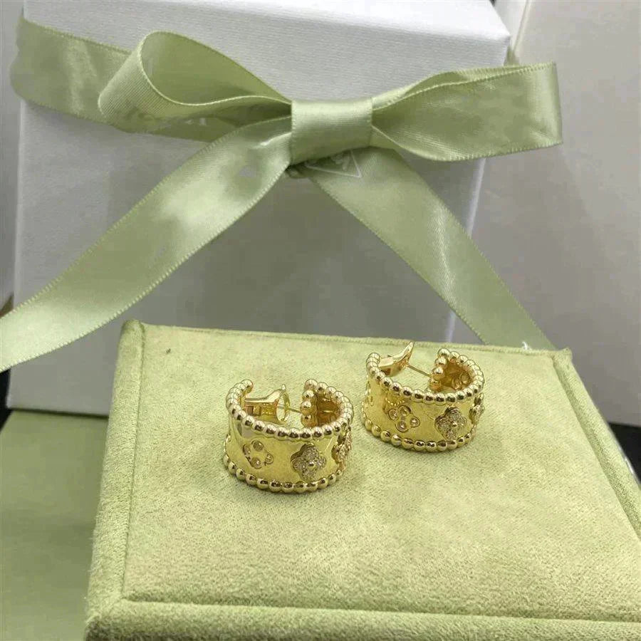 [OAKJURI Jewelry]PERLEE DIAMOND EARRINGS
