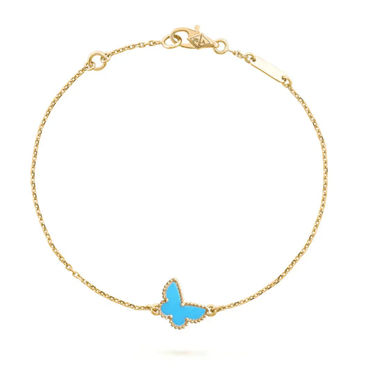 [OAKJURI Jewelry]BUTTERFLY TURQUOISE BUTTERFLY BRACELET