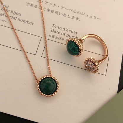 [OAKJURI Jewelry]PERLEE COULEURS DIAMOND ROSE GOLD BETWEEN THE FINGER RING