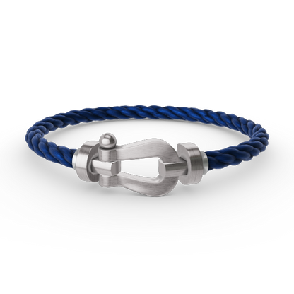[OAKJURI Jewelry]Love & Force Large Horseshoe Trio Bracelet Stack Set