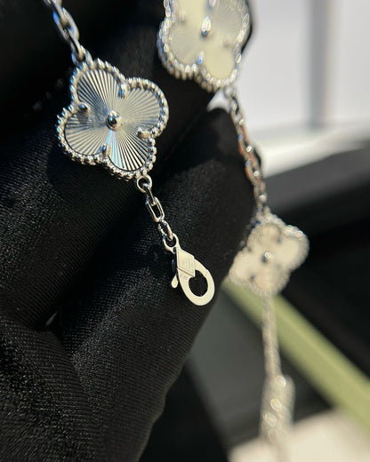 [OAKJURI Jewelry] CLOVER 5 MOTIF LASER BRACELET COLLECTION